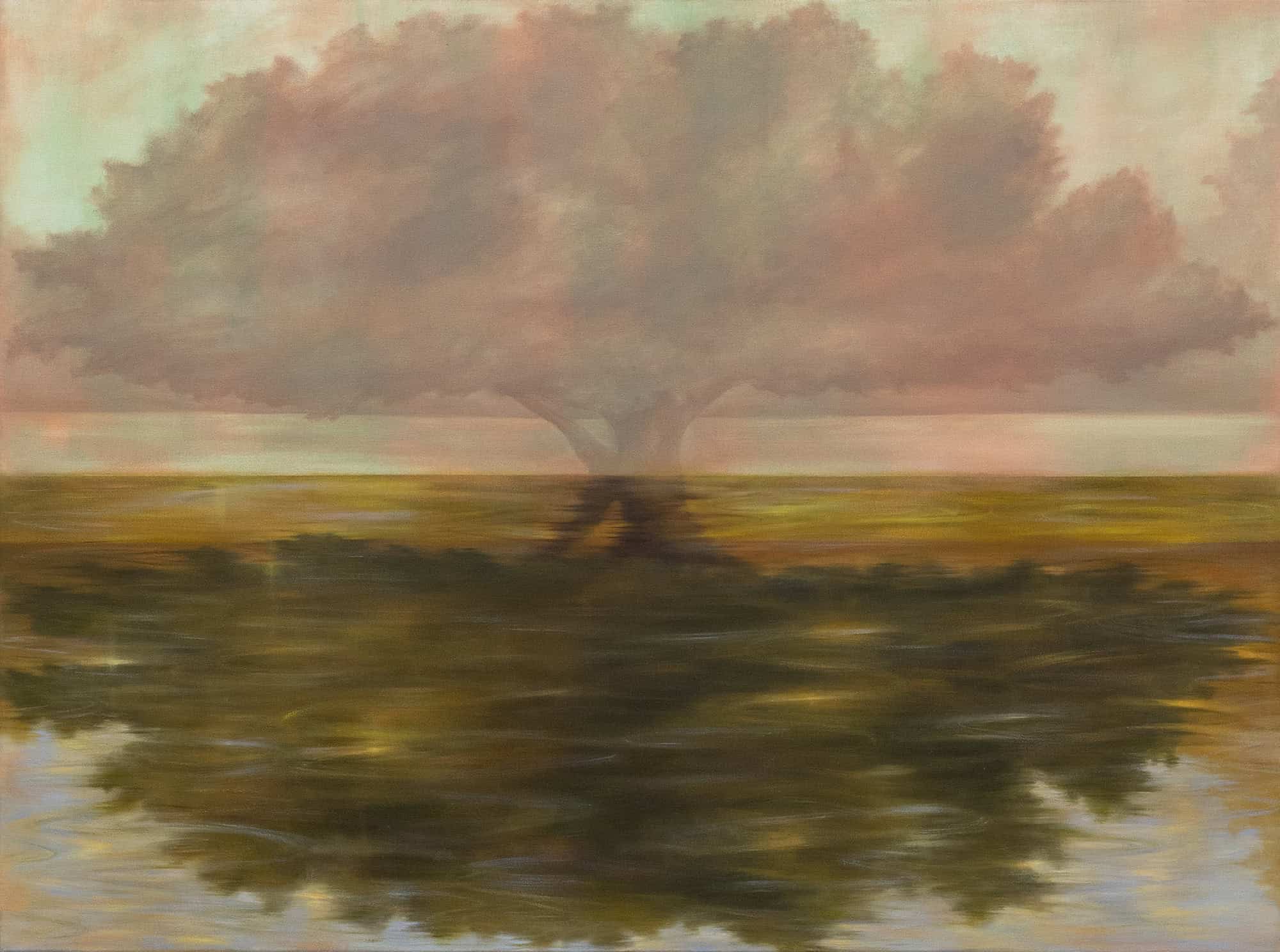 high res - Megan Menzies, Both Sides Now, 2026, Oil on canvas, Huxley-Parlour