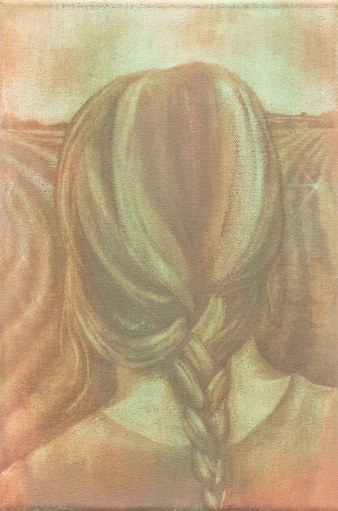 Megan Menzies, Plait, 2026, Oil on canvas