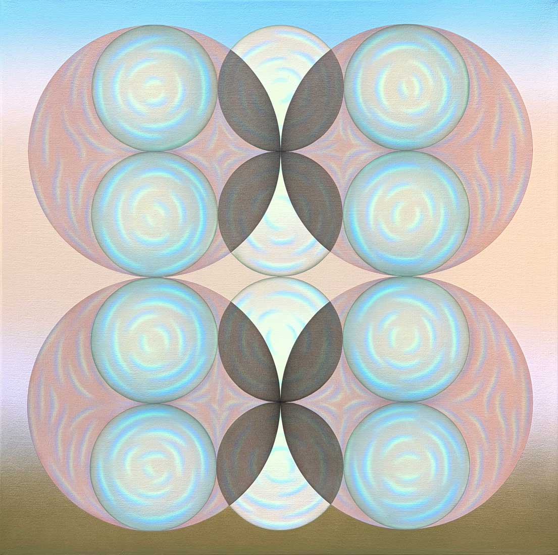 Molly Greene, Metaxu, 2026, Acrylic on canvas