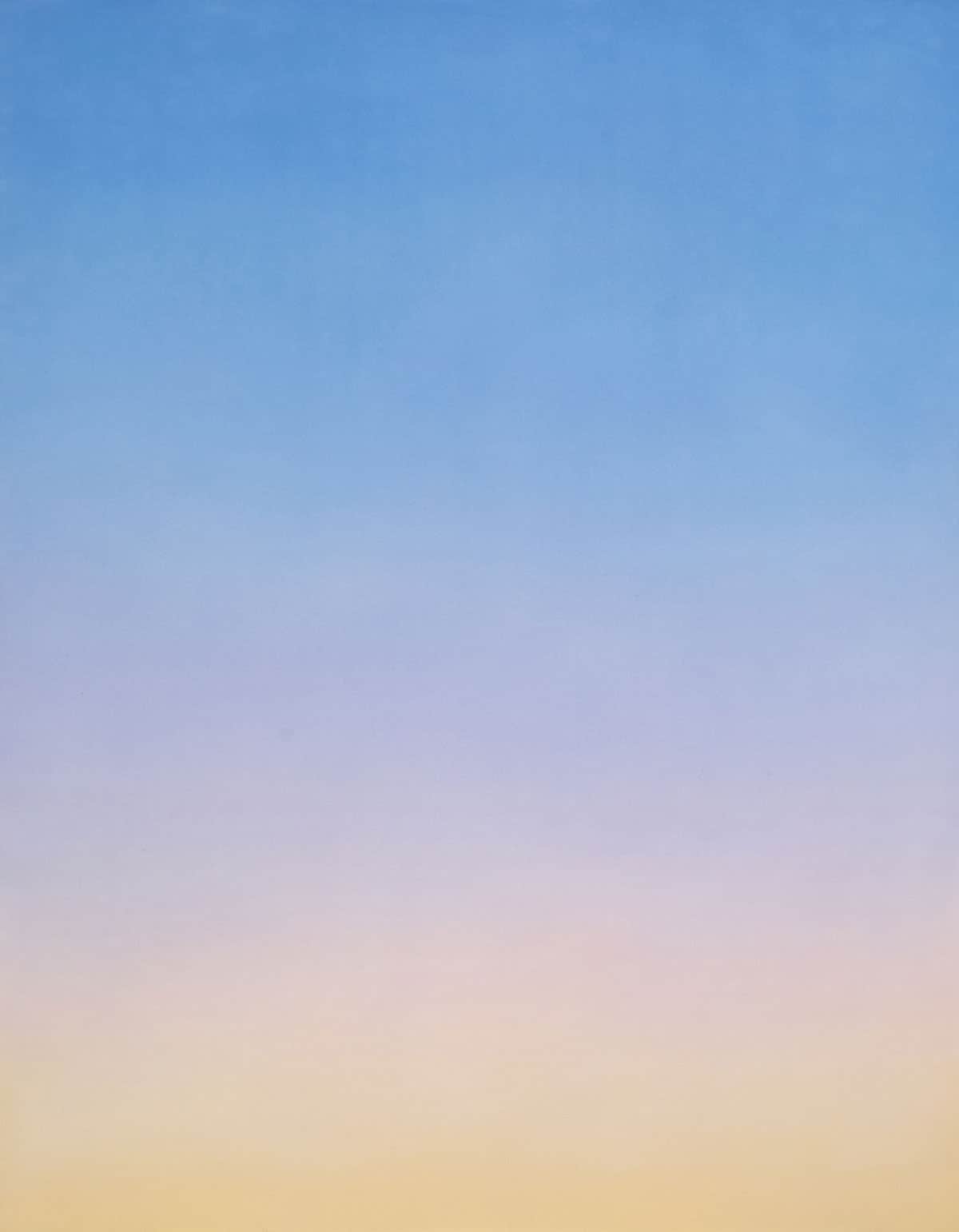 Rebecca Partridge, Sky Painting: Dawn (III), 2025, BJDeakin Photography
