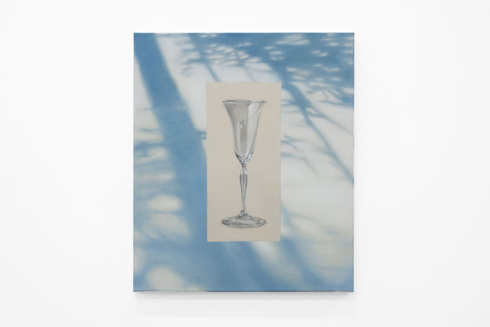 Mythra Schwartz, A Breeze Heard Only When Conversation Lapses, 2026, oil on canvas, Huxley-Parlour