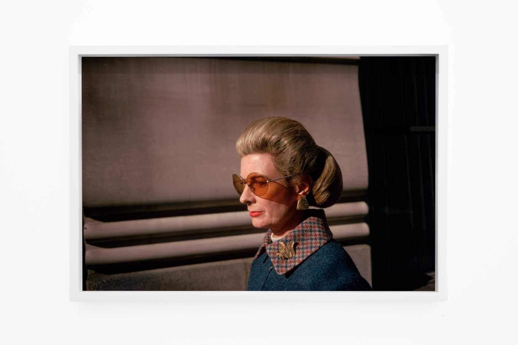 Photo of a woman wearing sunglasses.