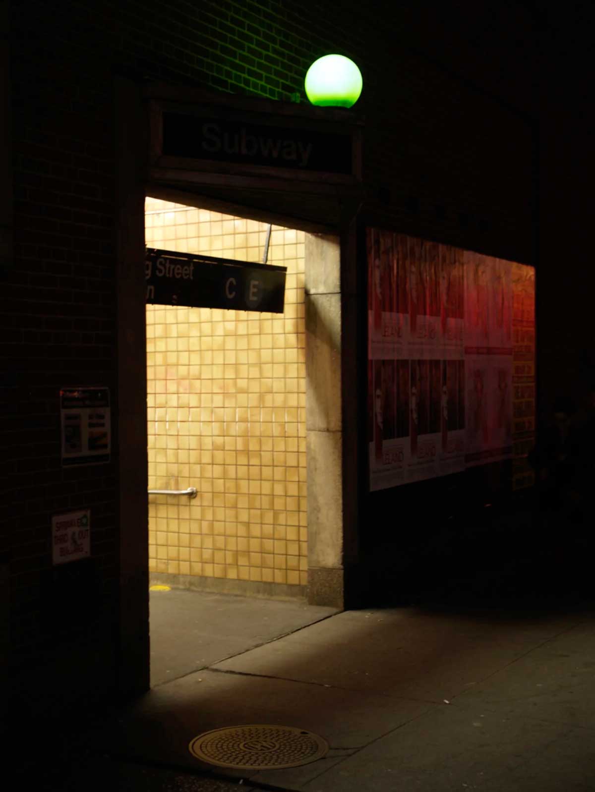 Joel Meyerowitz, Subway, Brooklyn, 2004, Archival pigment print