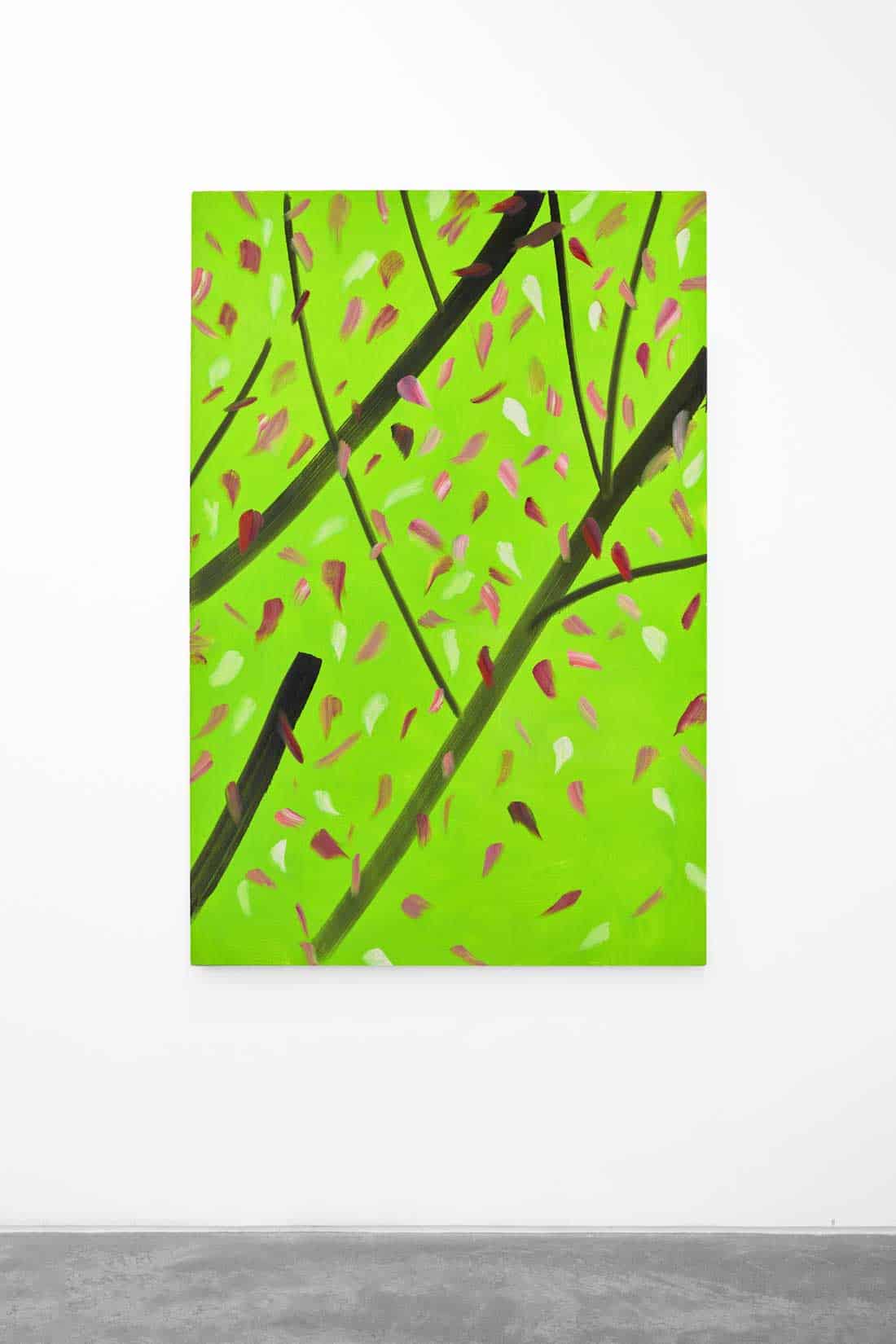 Alex-Katz,-Spring-5,-2023,-Oil-on-linen,-Huxley-Parlour