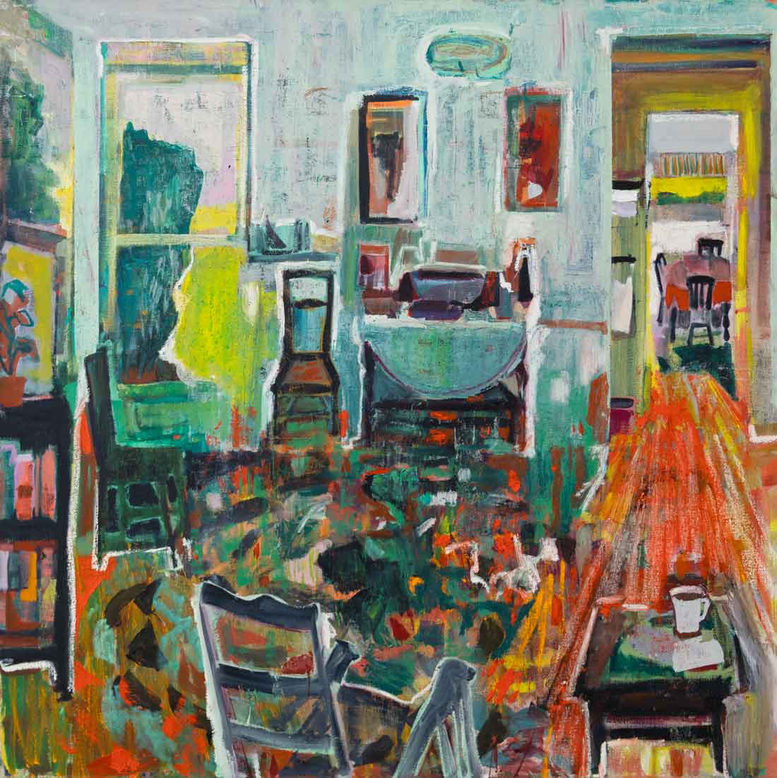Allison-Gildersleeve,-Inside-Out,-2023,-Oil-and-acrylic-on-canvas,-Huxley-Parlour