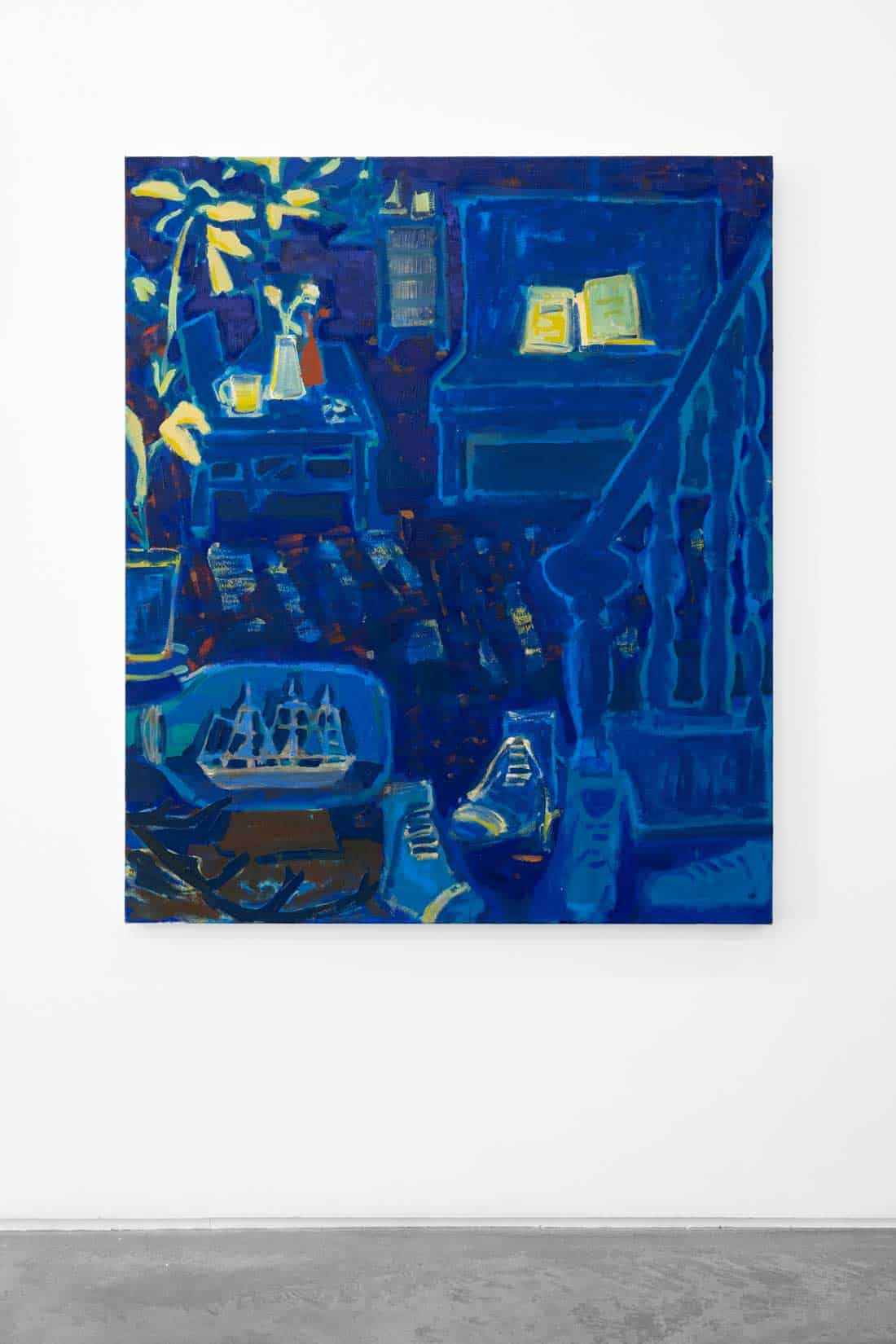 Allison-Gildersleeve,-Ship-in-a-Bottle,-2025,-Oil-and-acrylic-on-canvas,-Huxley-Parlour