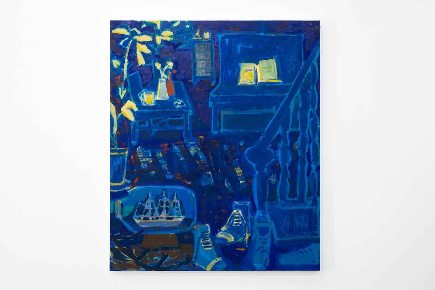 Allison-Gildersleeve,-Ship-in-a-Bottle,-2025,-Oil-and-acrylic-on-canvas,-Huxley-Parlour