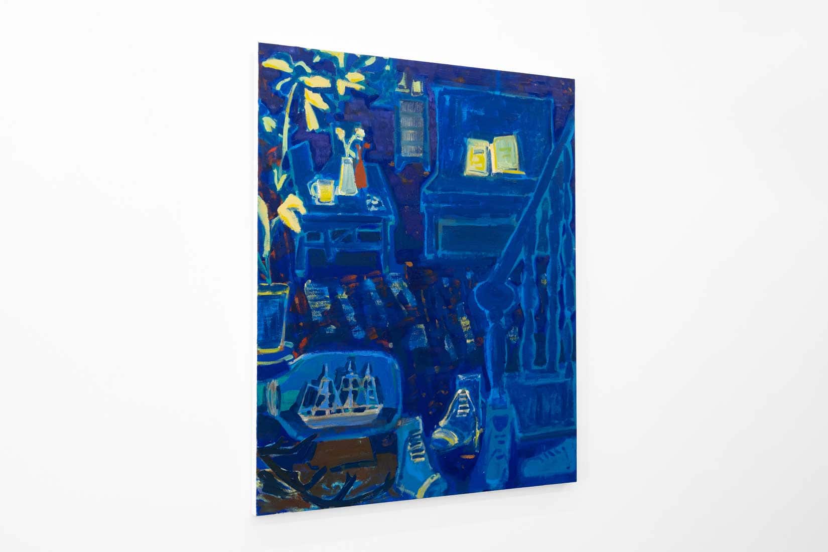 Allison-Gildersleeve,-Ship-in-a-Bottle,-2025,-Oil-and-acrylic-on-canvas,-Huxley-Parlour