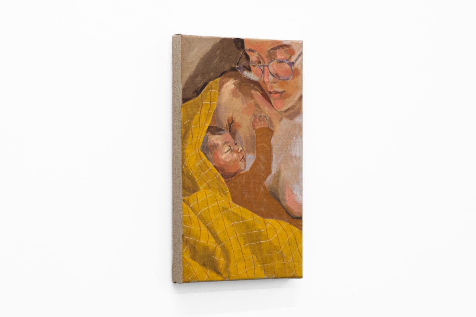 Cradled 1, 2026, Oil on linen, Huxley-Parlour