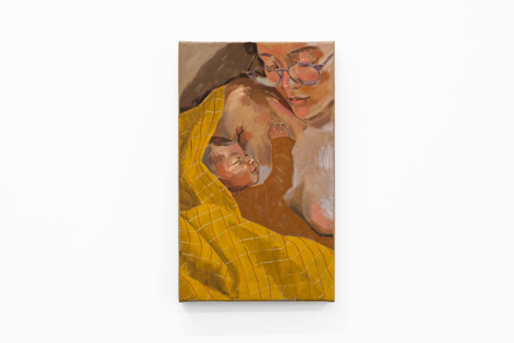 Cradled 1, 2026, Oil on linen, Huxley-Parlour