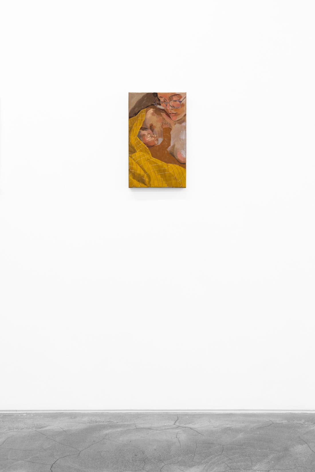 Cradled 1, 2026, Oil on linen, Huxley-Parlour