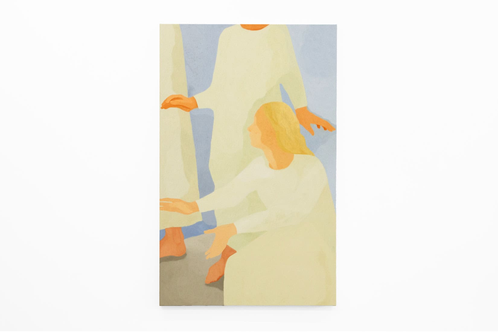 Catherine Repko, the child, 2026, Oil on canvas, Huxley-Parlour