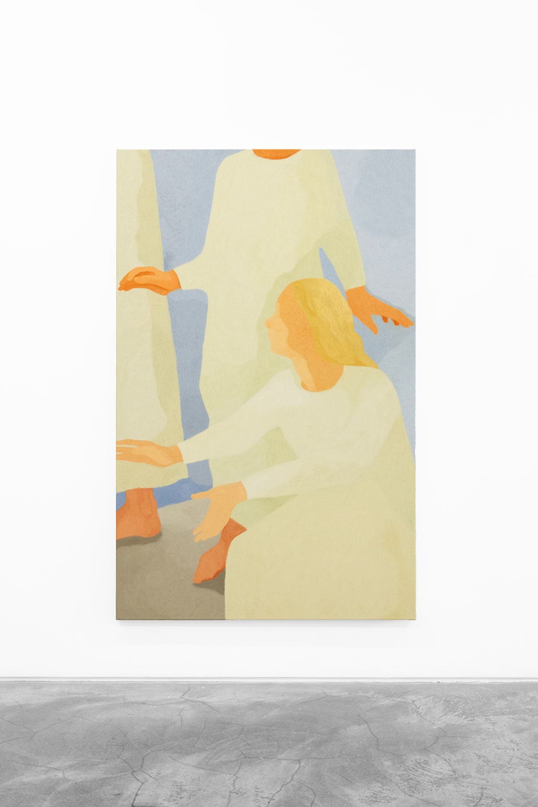 Catherine Repko, the child, 2026, Oil on canvas, Huxley-Parlour