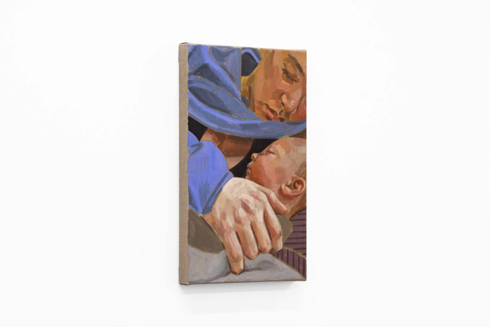 Cradled 3, 2026, Oil on linen, Huxley-Parlour