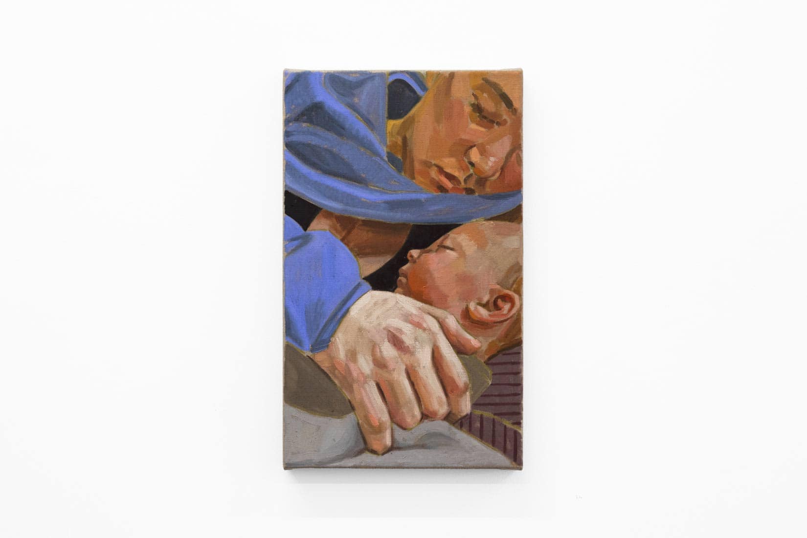 Cradled 3, 2026, Oil on linen, Huxley-Parlour