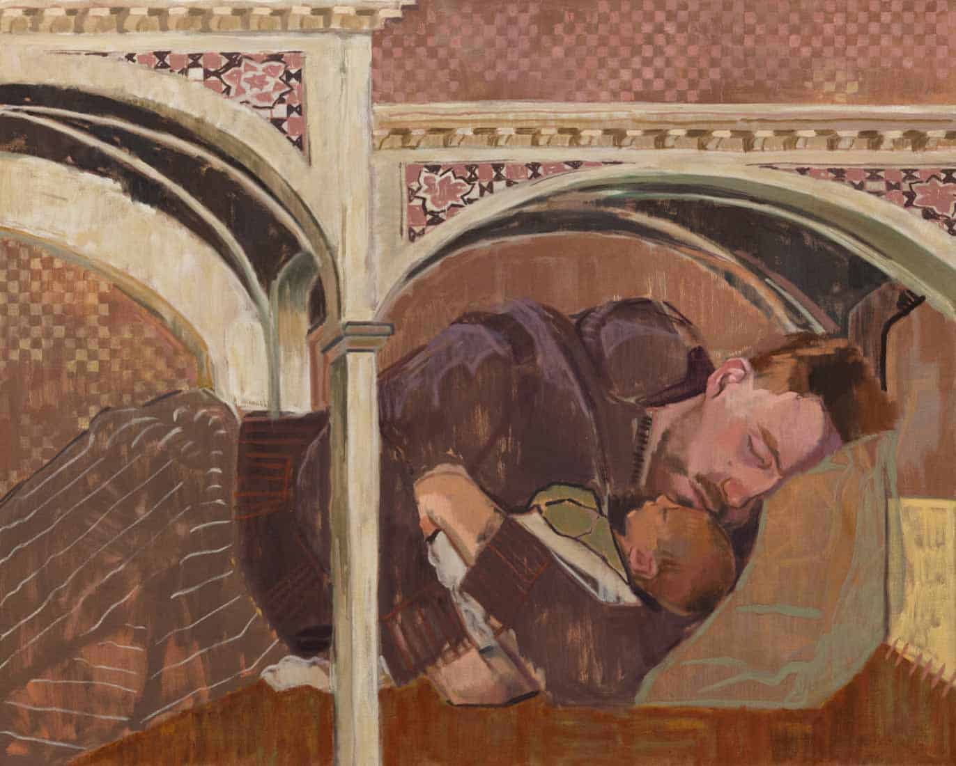 First Naps, 2025, Oil on linen, Huxley-Parlour