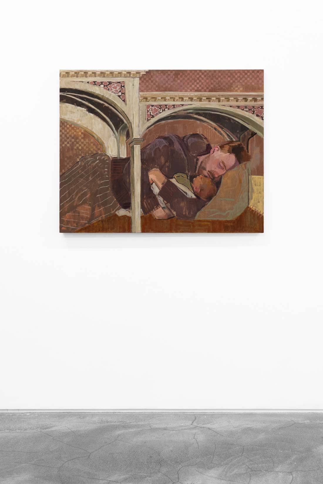 First Naps, 2025, Oil on linen, Huxley-Parlour