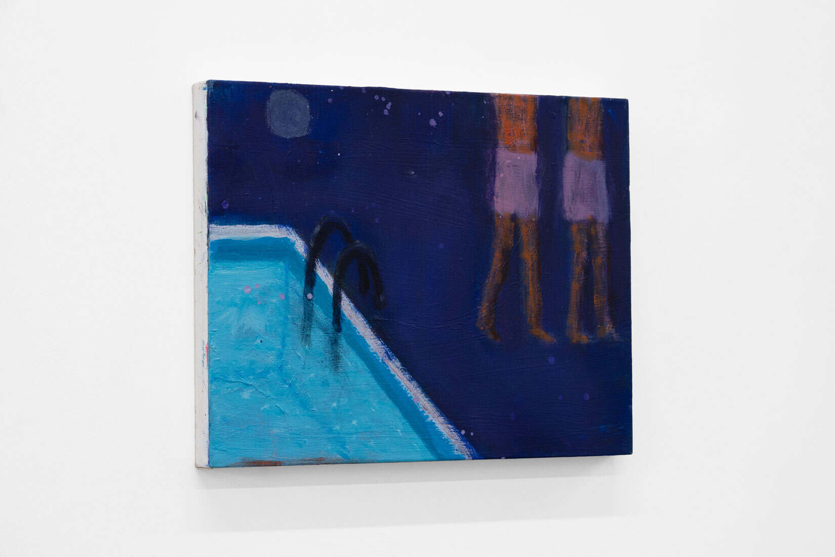 Katherine Bradford, Legs by the Pool, 2025, Acrylic on canvas, Huxley-Parlour