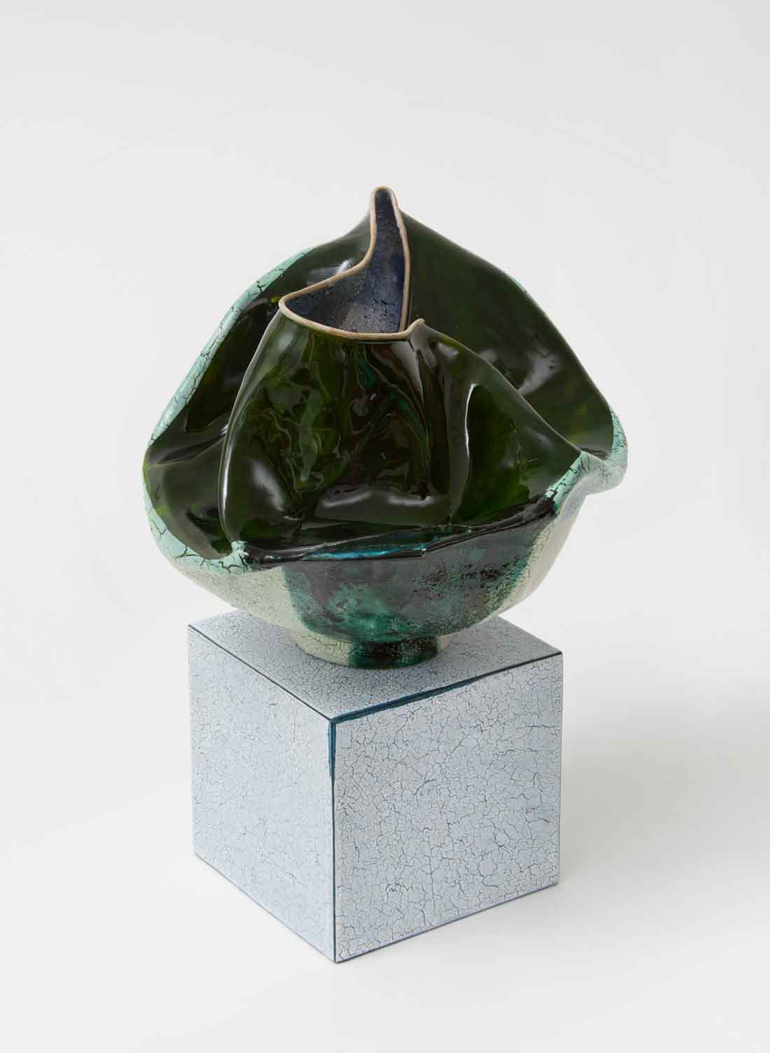 Kathy Butterly, Ecotone, 2025, Porcelain, earthenware, glaze, Huxley-Parlour