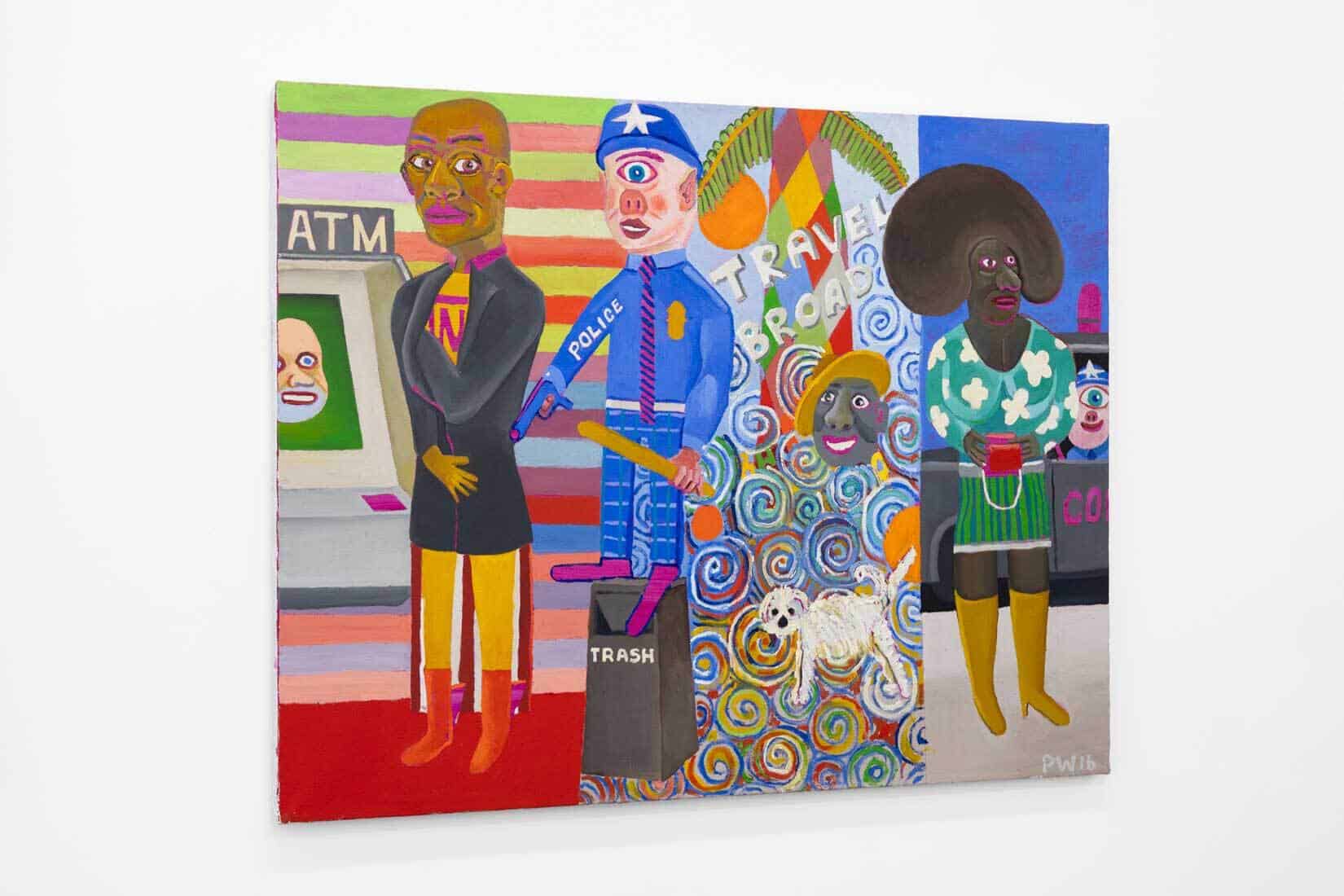 Peter Williams, Untitled, 2016, Oil on linen, Huxley-Parlour