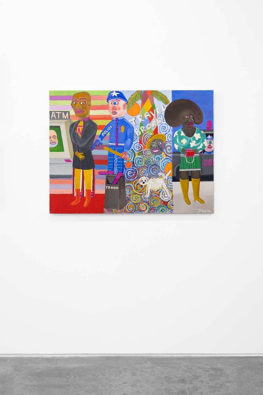 Peter Williams, Untitled, 2016, Oil on linen, Huxley-Parlour