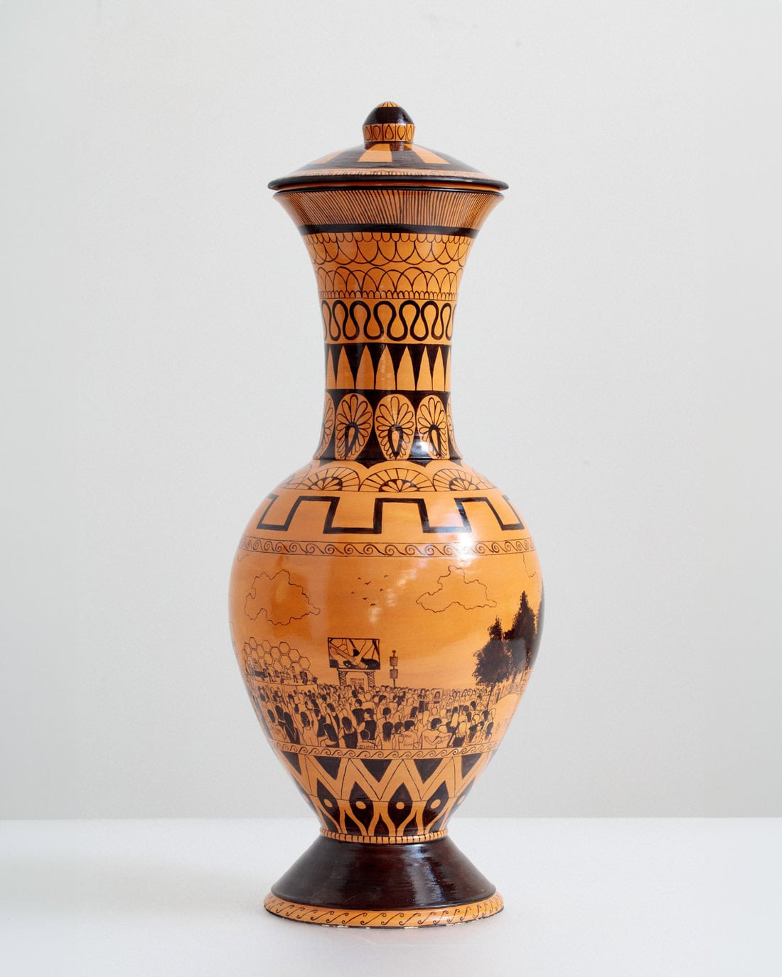 Roberto-Lugo,-What-Had-Happened-Was--Selena,-from-the-Orange-and-Black-series,-2024,-Stoneware,-glaze,-Huxley-Parlour-2026