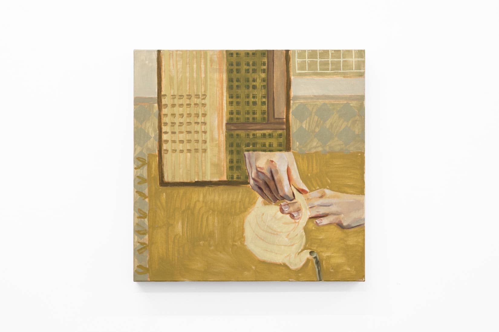Teapot in Green, 2025, Oil on linen, Huxley-Parlour