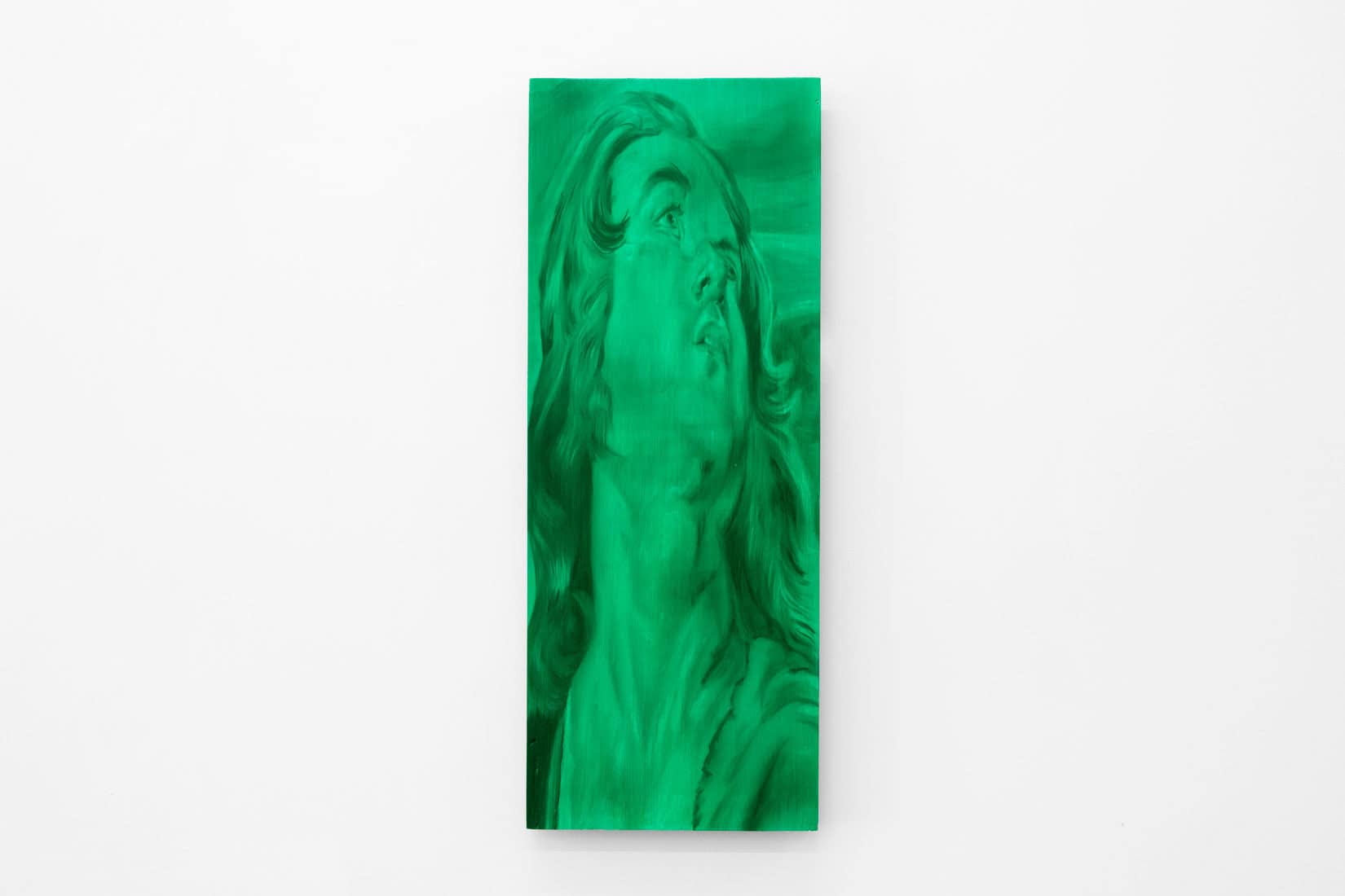 Ugo Sebastiao, Sample I & II, 2025, Two panels of oil and gesso on wood mounted to aluminium, Huxley-Parlour
