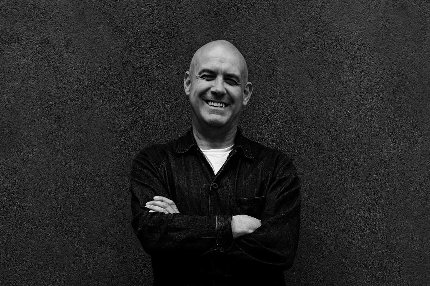 portrait of artist David Quinn.